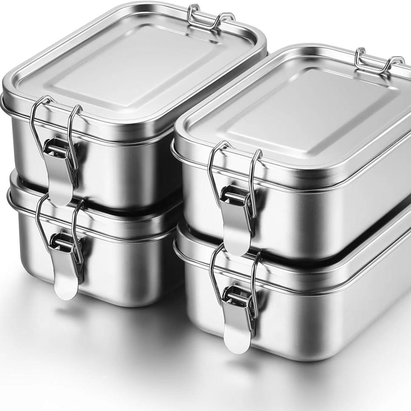 Bento Box - Durable Stainless Steel Bento Box Large