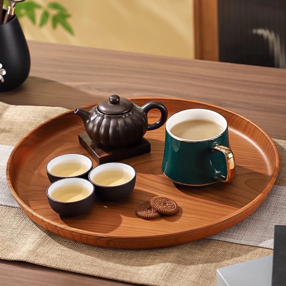 1PC Plastic Round Dessert Plat - огляд і ціна Japanese Snacks