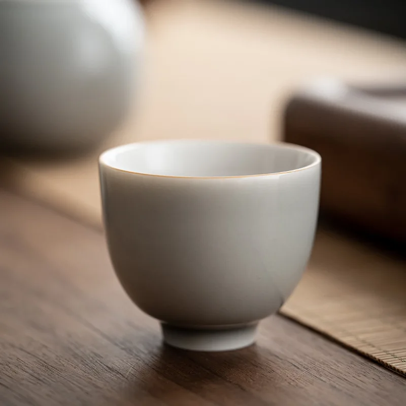 Ice Gray Glaze Cup Japanese St - огляд і ціна Japanese Pottery