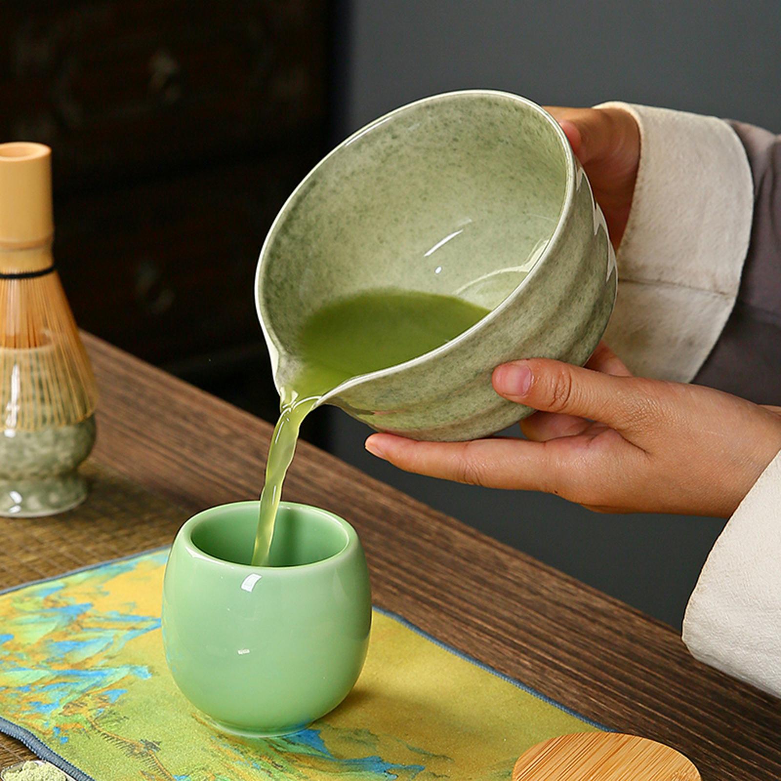 Ceramic Matcha Bowl with Spout - огляд і ціна Japanese Tea