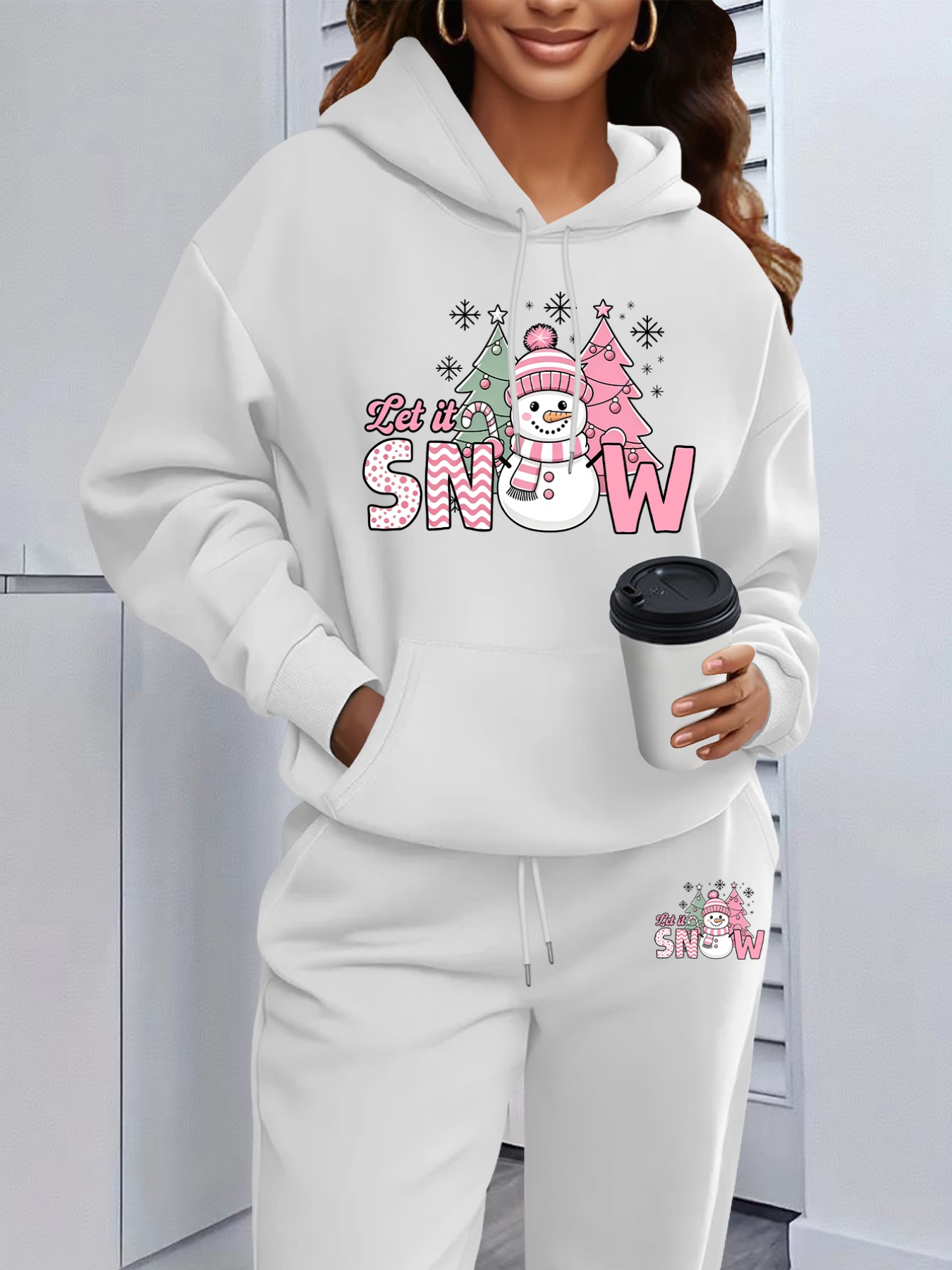 Women 2 Piece Outfit Winter Ho - огляд і ціна Matcha