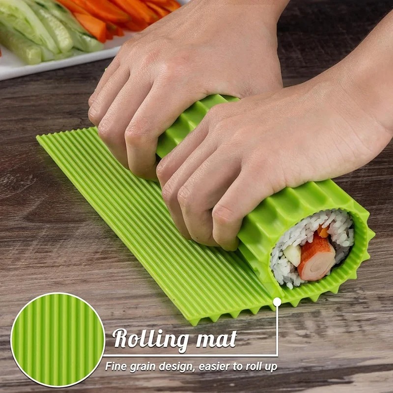 Silicone Hand Roll Sushi Rolli - огляд і ціна Sushi Making Kit
