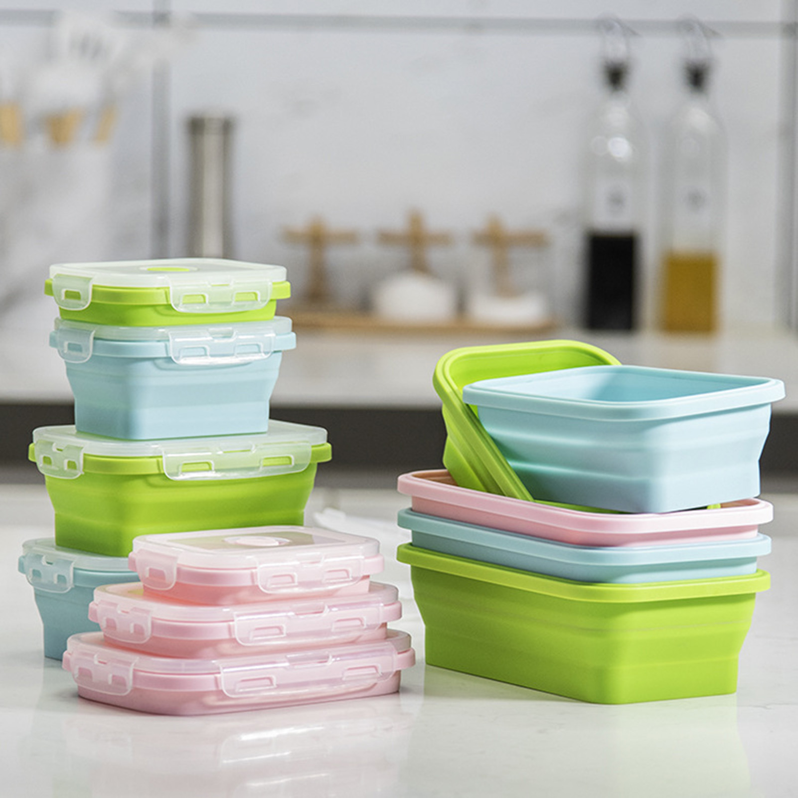 Silicone Lunch Box Food Grade  - огляд і ціна Bento Box