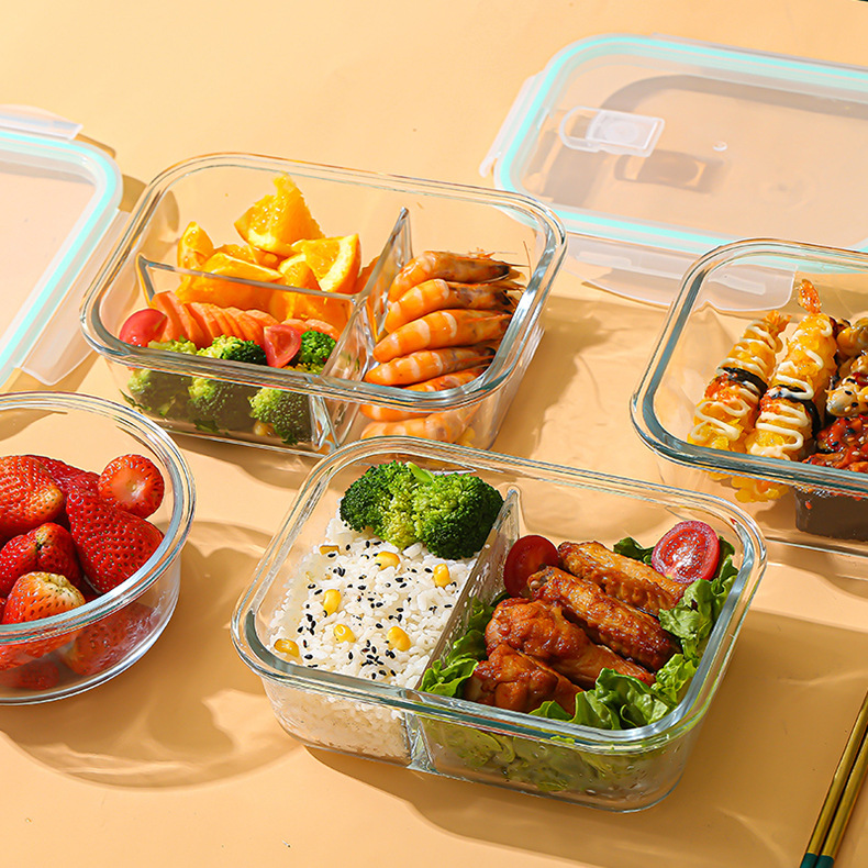 Glass Fresh-Keeping Box high B - огляд і ціна Bento Box