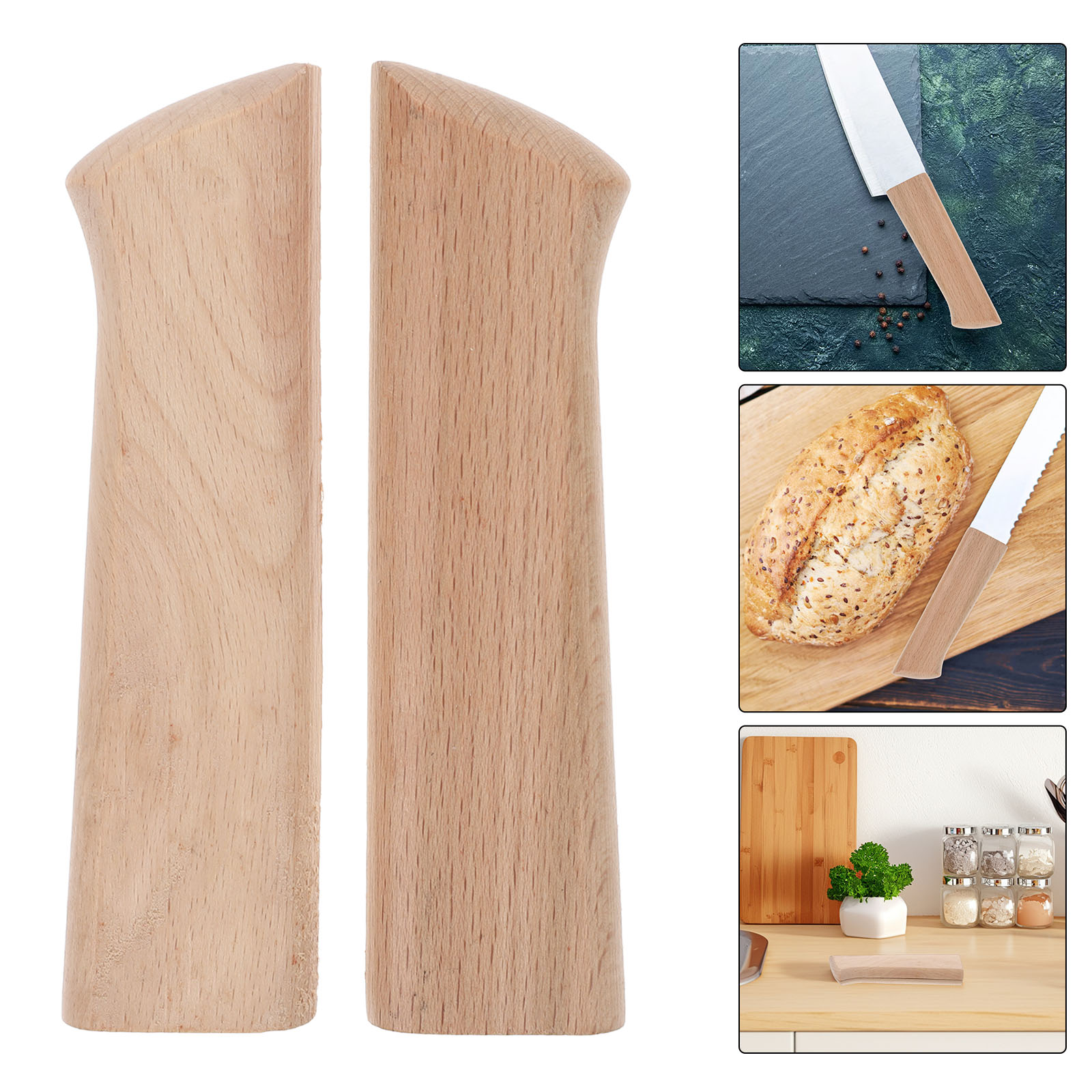 2pcs Knife Handles For Kitchen - огляд і ціна Japanese Knife