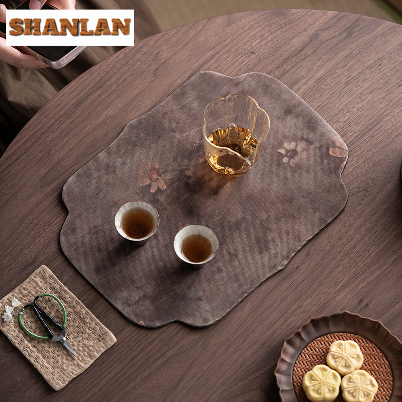 Chinese Zen Woven Brocade Tea  - огляд і ціна Japanese Tea